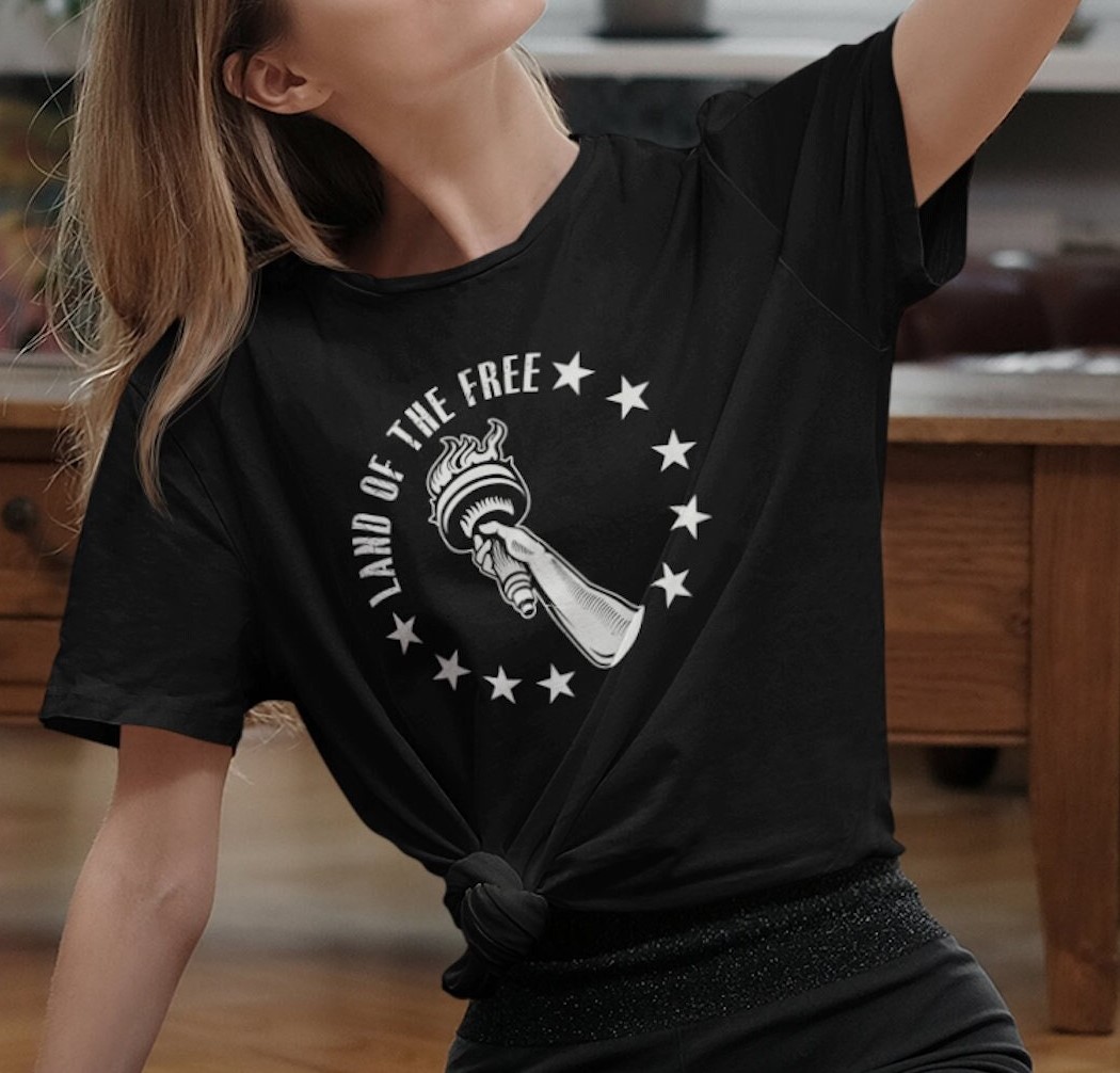 Land Of The Free American Unisex T-Shirt