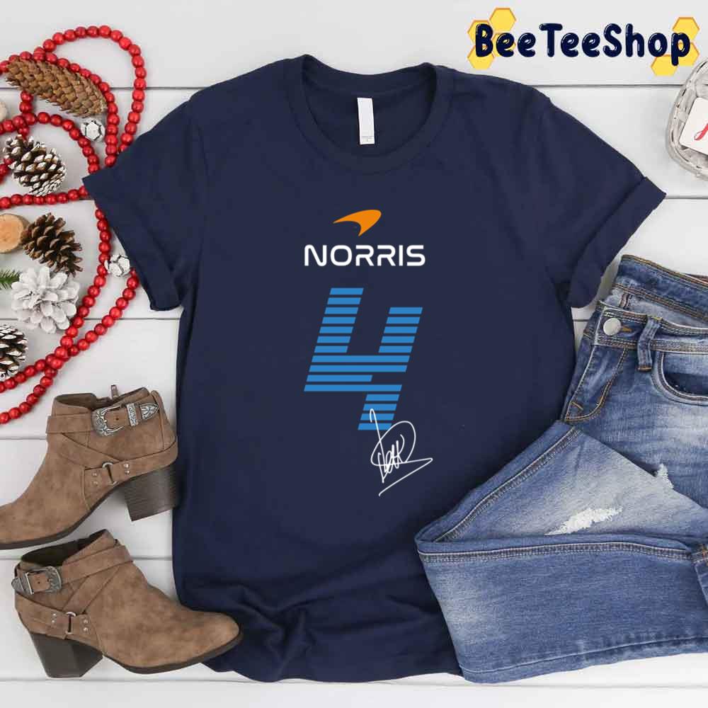 Lando Norris 4 F1 2022 Racing Unisex T-Shirt