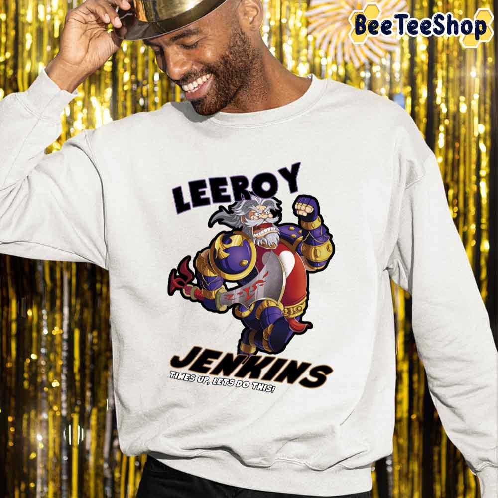 Leeory Jenkins Time’s Up Game Unisex Sweatshirt