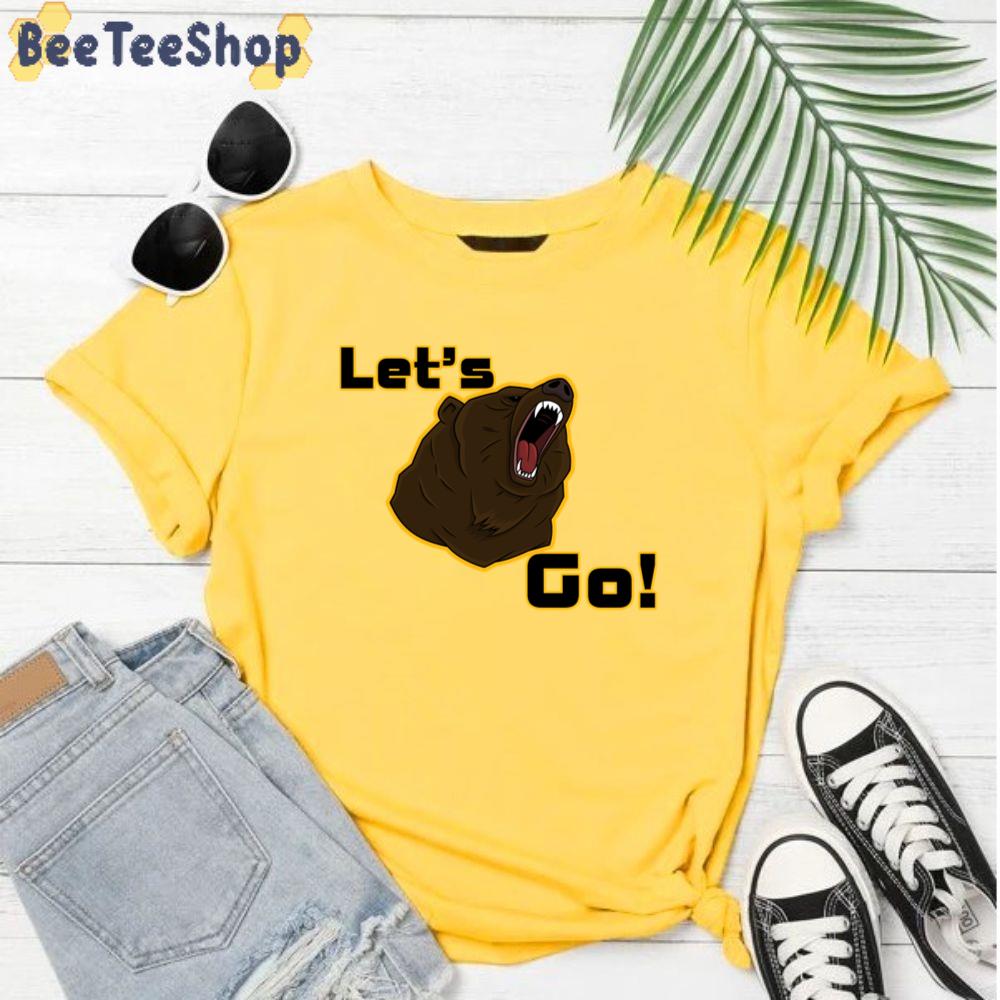 Let’s Bear Go! Boston Bruins Hockey Unisex T-Shirt