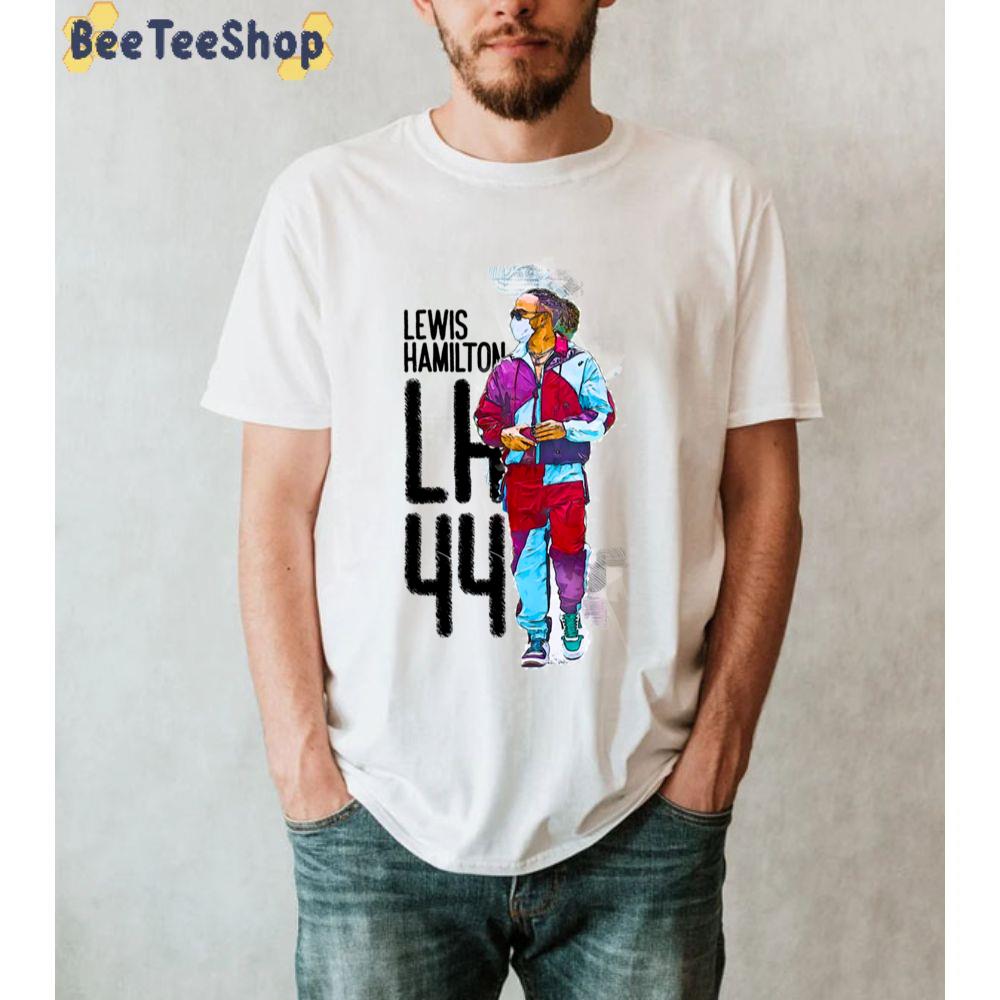 Lewis Hamilton 44 Walking Unisex T-Shirt