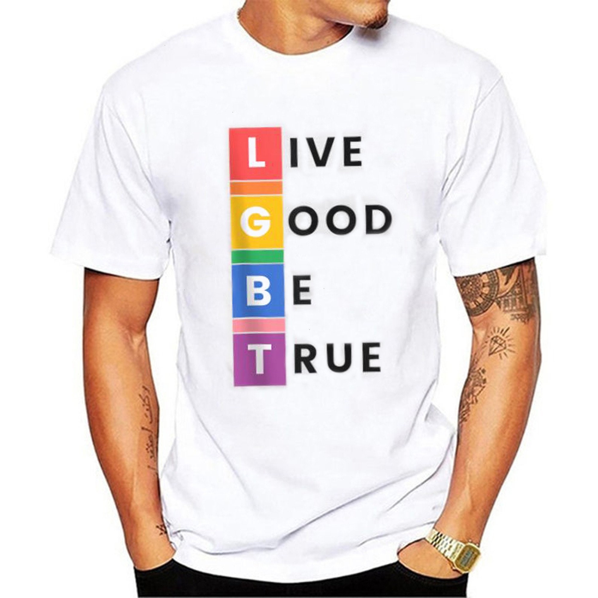 Lgbt Rights Stonewall Riots Live Good Be True Unisex T-Shirt