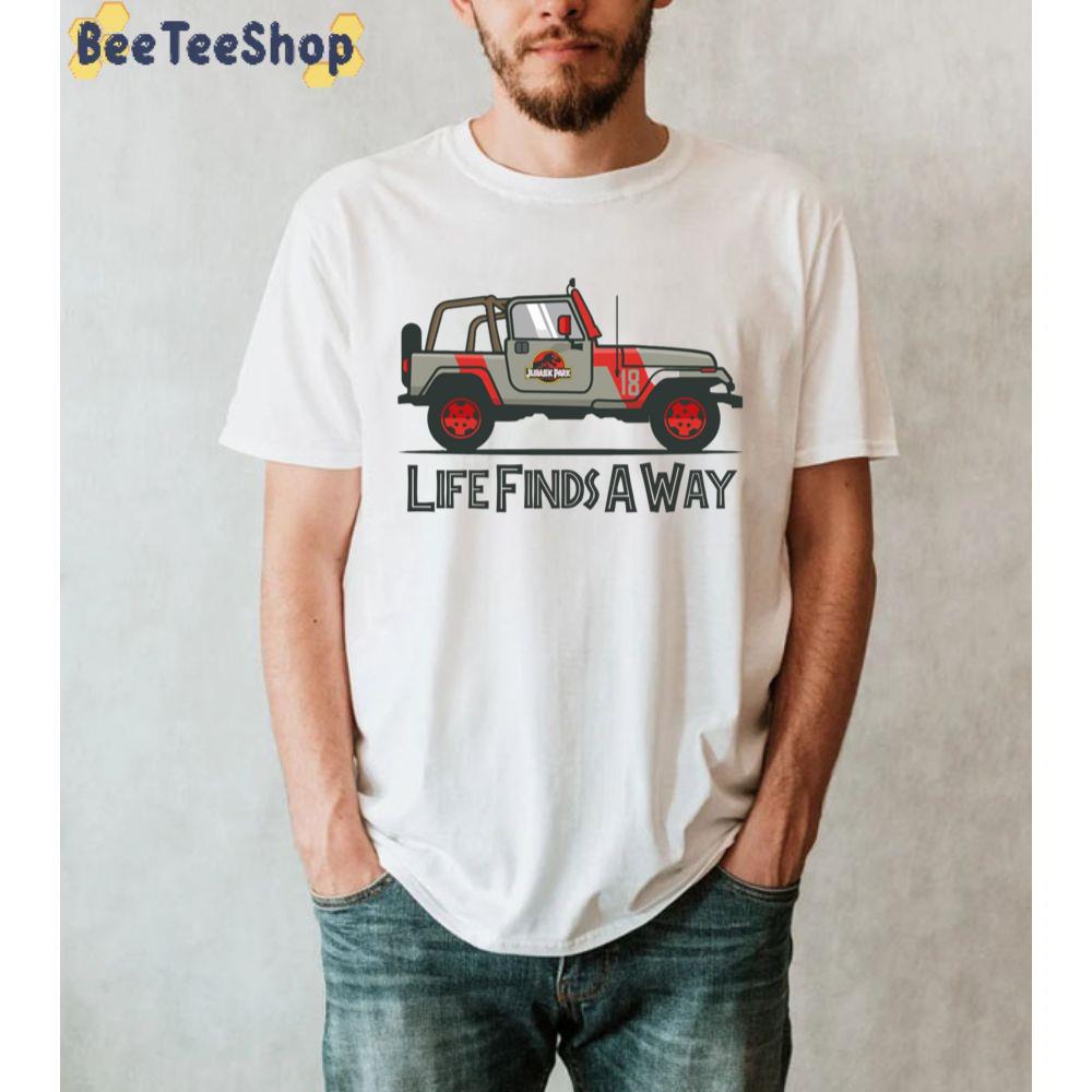 Life Finds Away Jeep Unisex T-Shirt