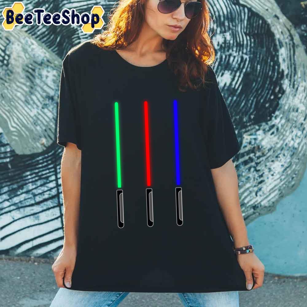 Light Saber Line Unisex T-Shirt