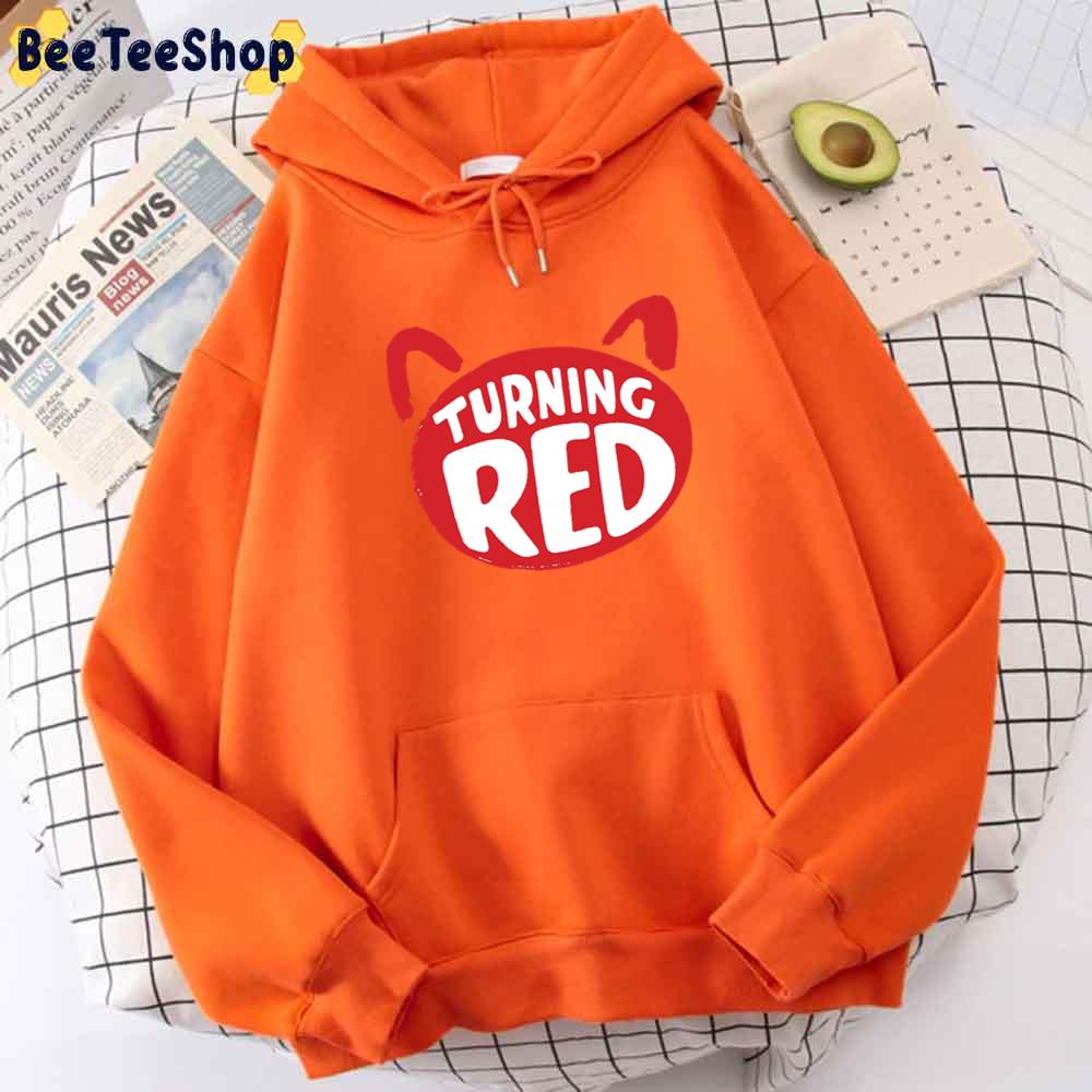 Logo Red And White Turning Red unisex Hoodie