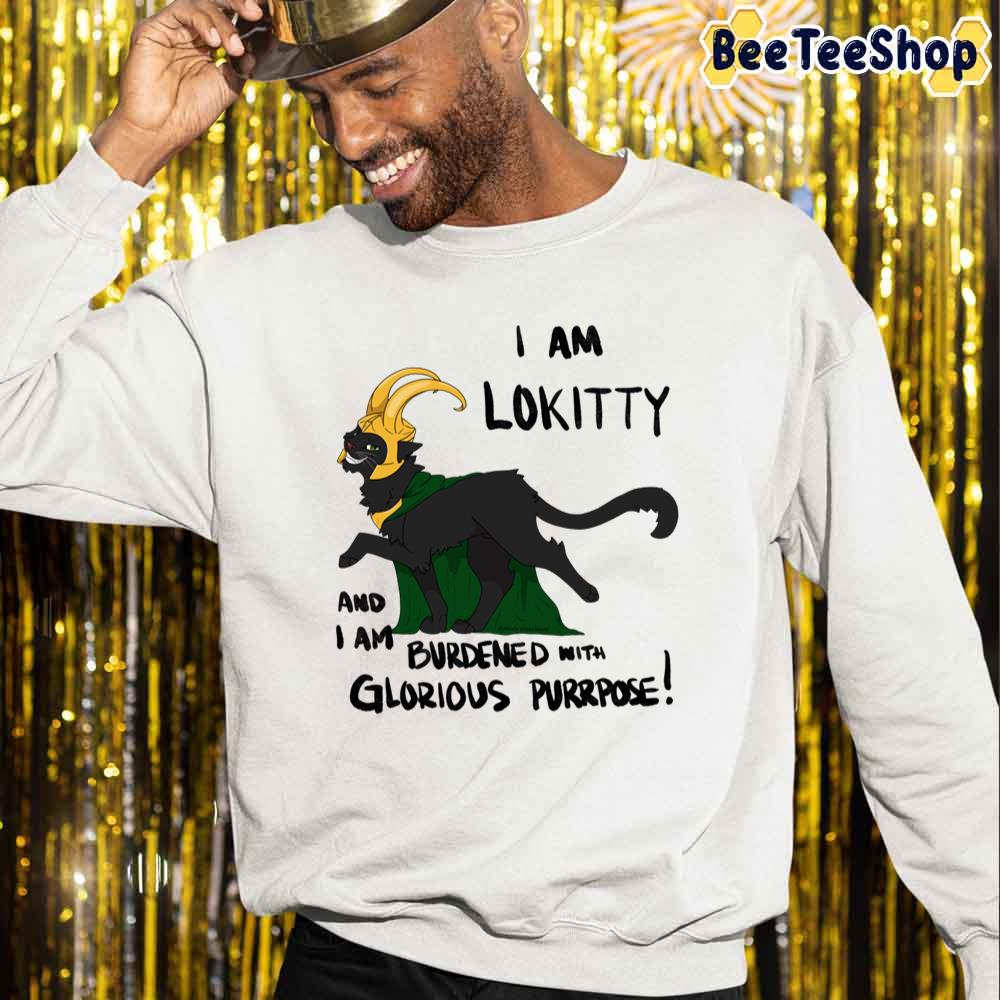 Lokitty Dark Lettering Full Quote Game Unisex Sweatshirt