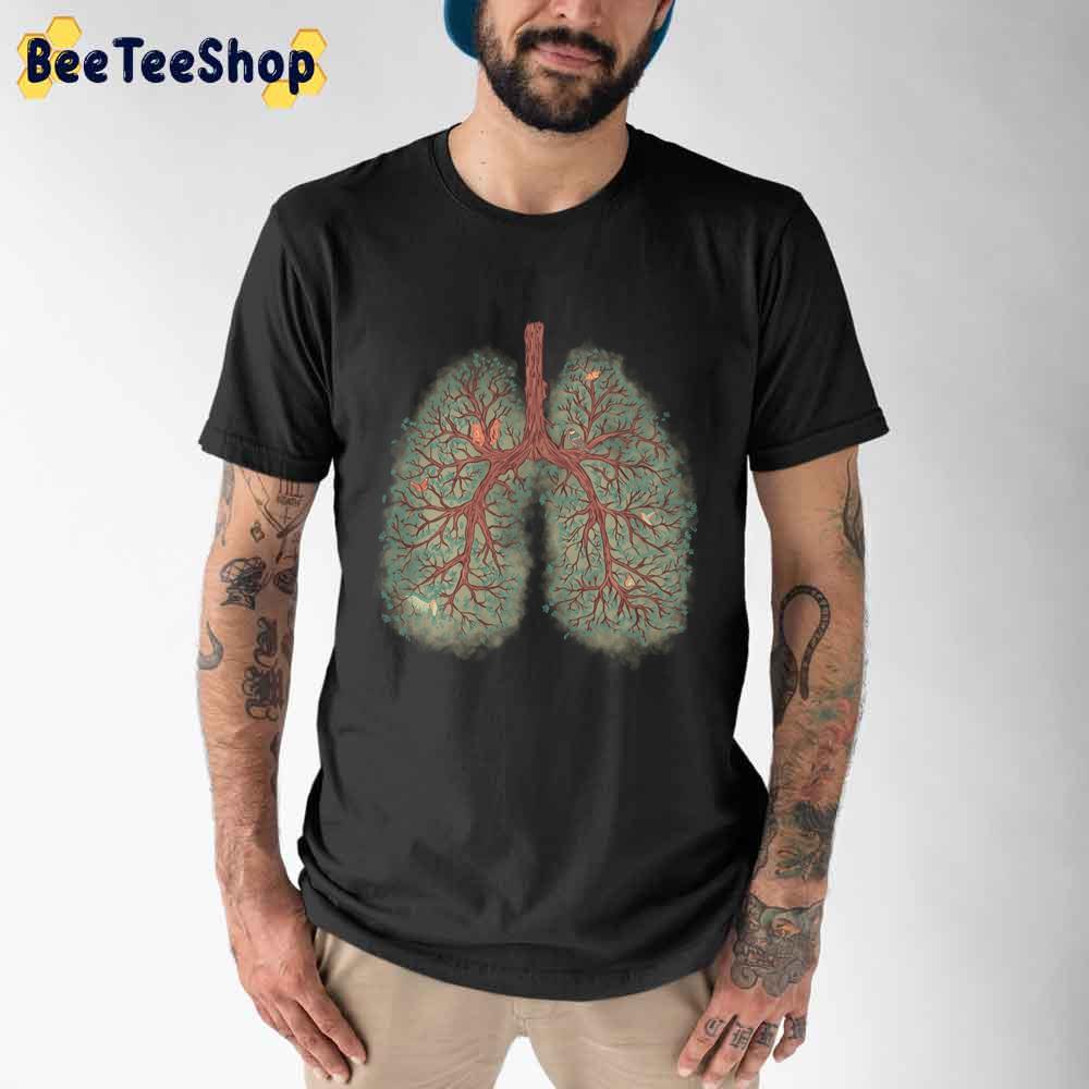 Lungs Climate Change Unisex T-Shirt