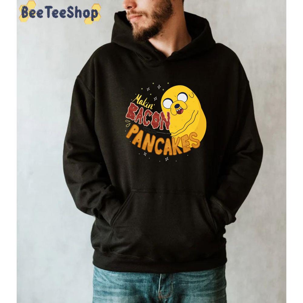 Adventure Time Jake The Dog Bacon Pancakes Womens Sweatshirt 