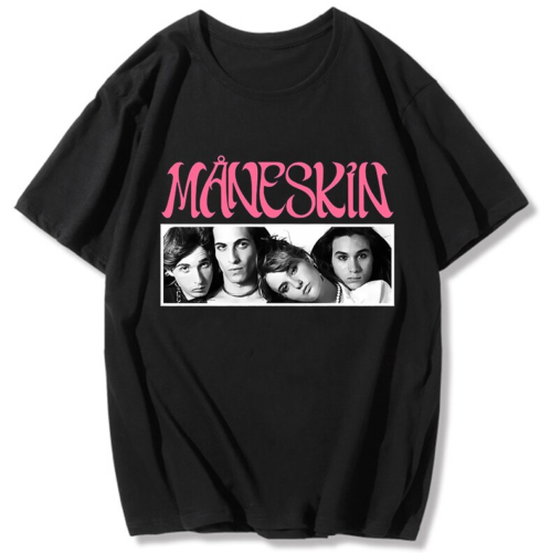 Maneskin Band Face To Face Unisex T-Shirt