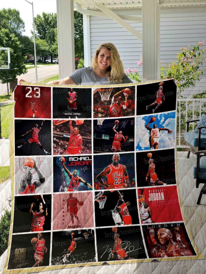 Michael Jordan Quilt Blanket