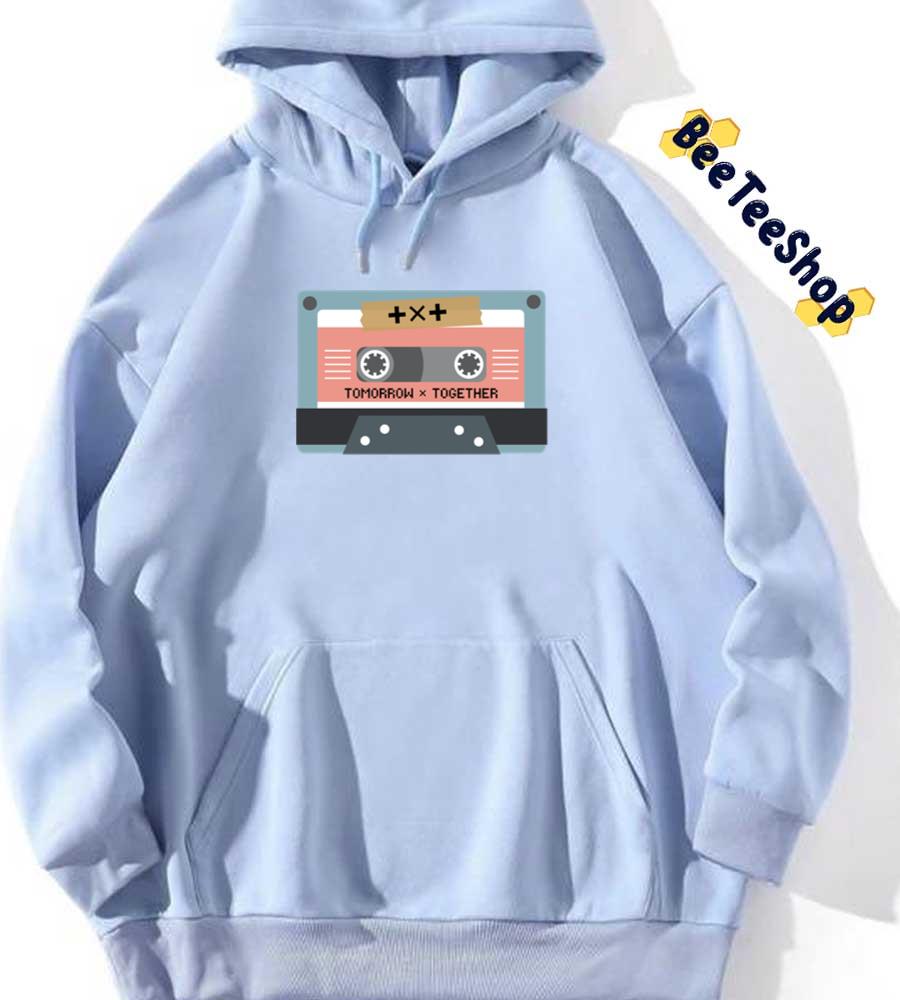 Mixtape Graphic Merch TXT Tomorrow X Together Kpop Unisex Hoodie