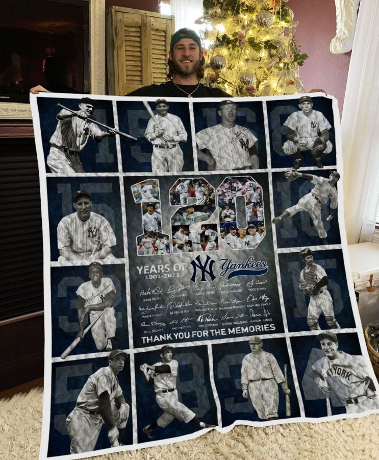 Mlb New York Yankees Quilt Blanket