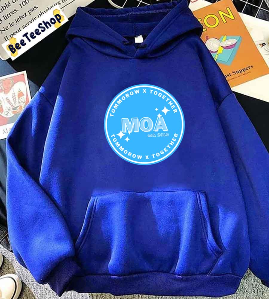 Moa Badge Full Colour TXT Tomorrow X Together Kpop Unisex Hoodie