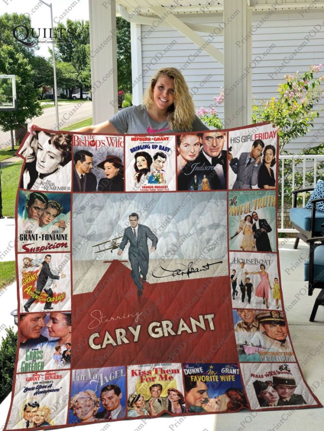 Mofi Cary Grant Quilt Blanket