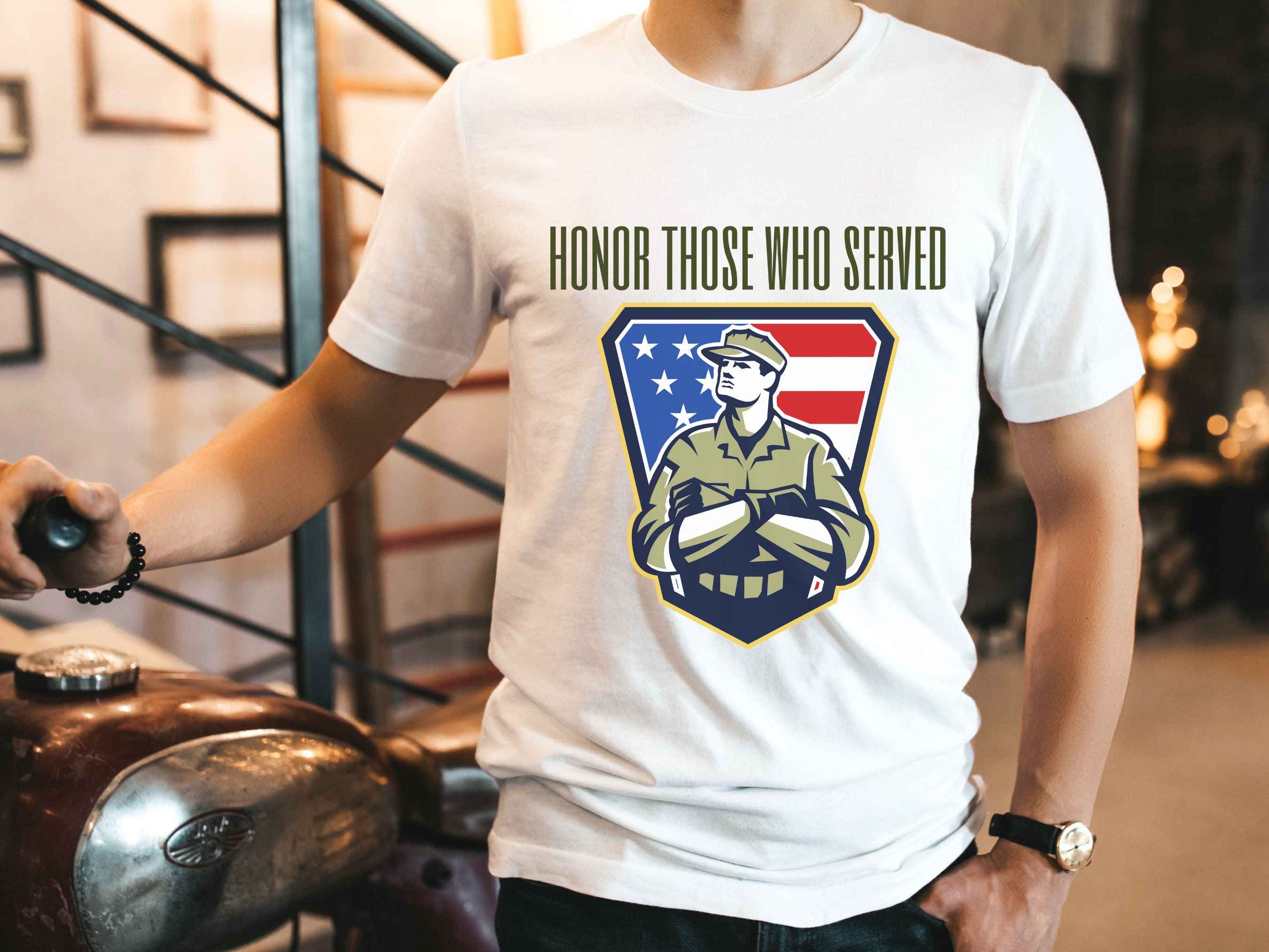 My Hero Honor Those Who Served Memorial Day Unisex T-Shirt