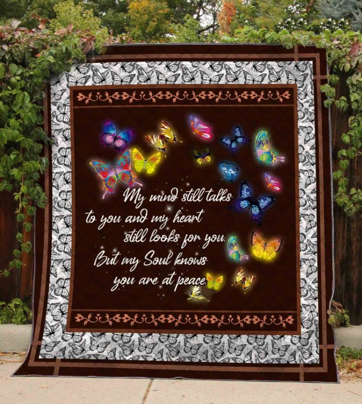 My Soul Knows You Are At Piece Quilt Blanket