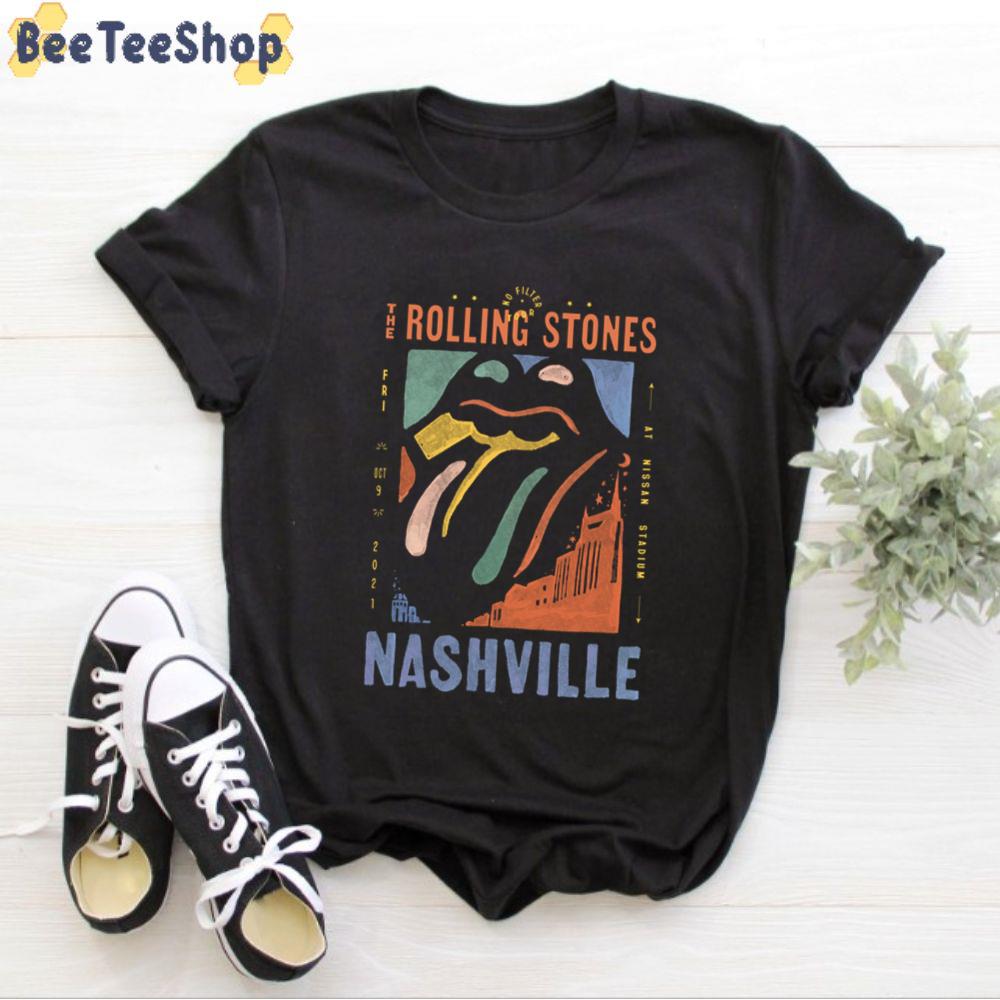 Nashville No Filter 2021 Tour The Rolling Stone Rock And Roll Unisex T-Shirt