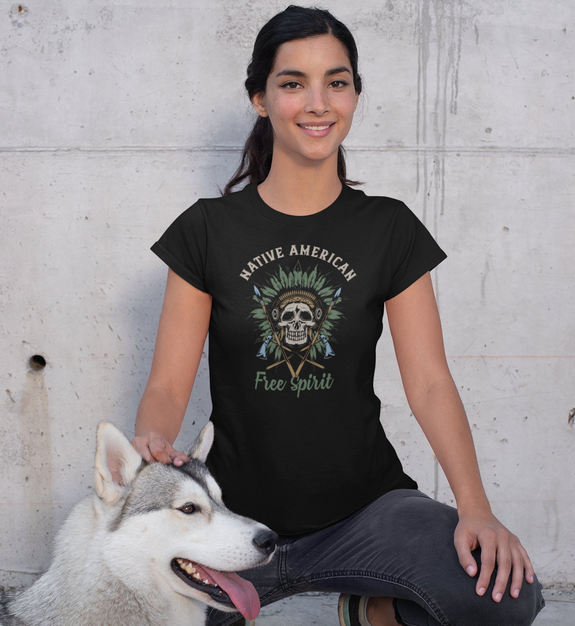 Native American Free Spirt Unisex T-Shirt