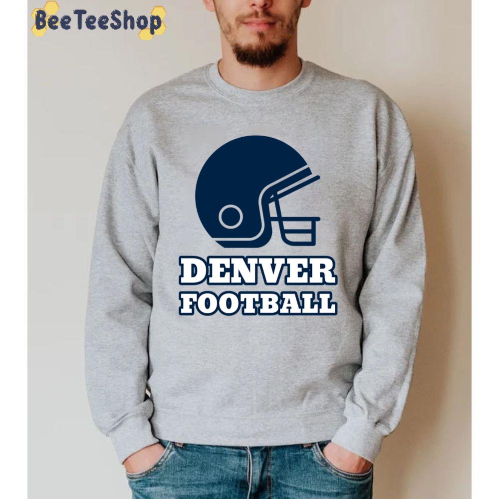 Navy And White Style Denver Broncos Football Unisex Sweatshirt