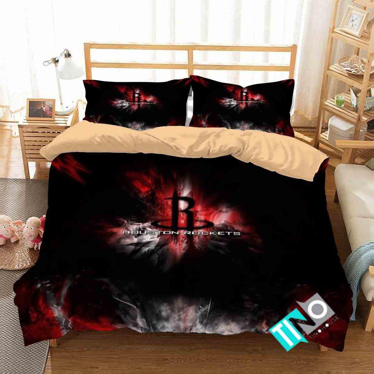 NBA Houston Rockets Logo Bedding Sets