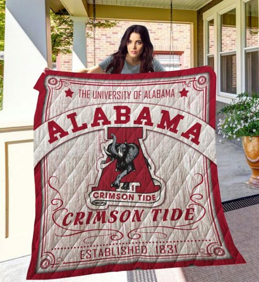 Ncaa ALABAMA Crimson Tide Quilt Blanket