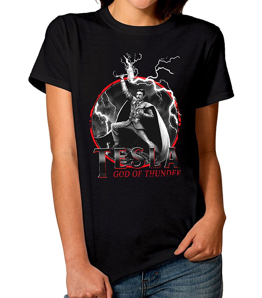 Nikola Tesla God Of Thunder T-Shirt