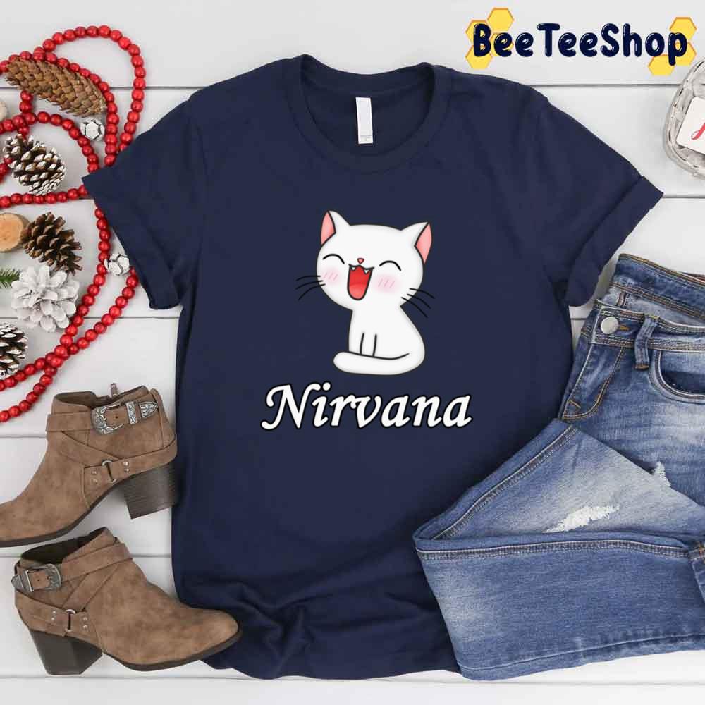 Nirvana Cute Cat Unisex T-Shirt