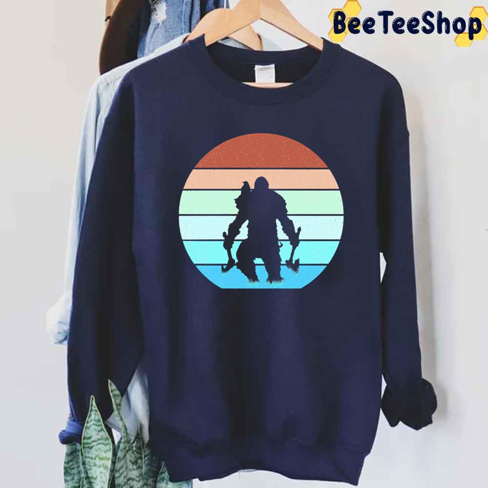 Norse Sunset Valhalla Game Unisex Sweatshirt