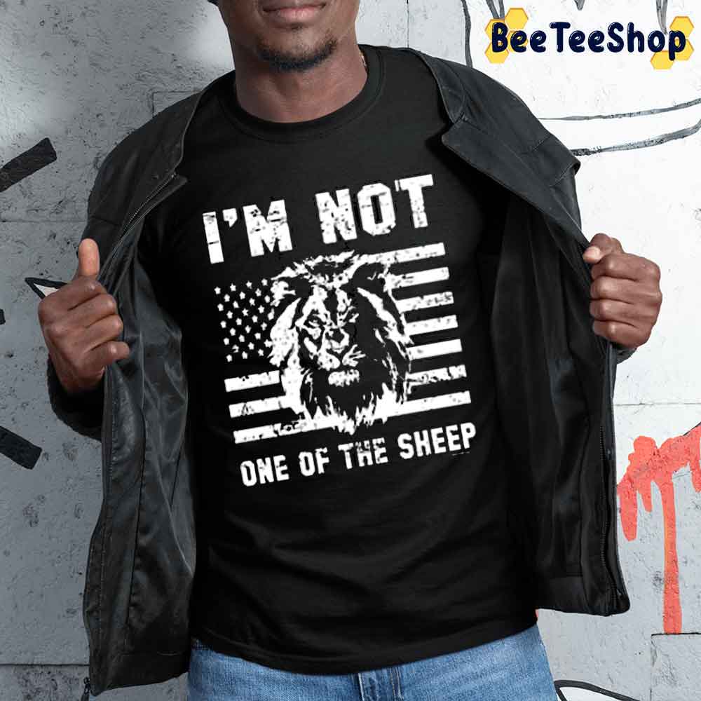 Not One Of The Sheep American Unisex T-Shirt