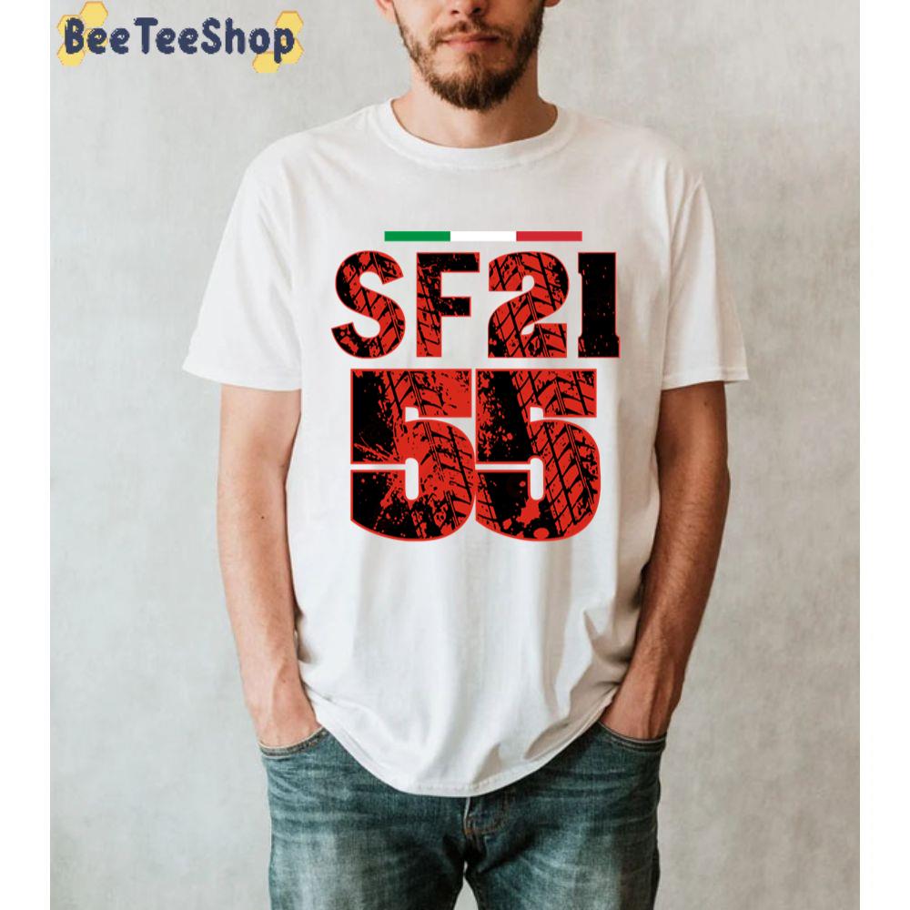 Number 55 Carlos Sainz Sf Racing Unisex T-Shirt