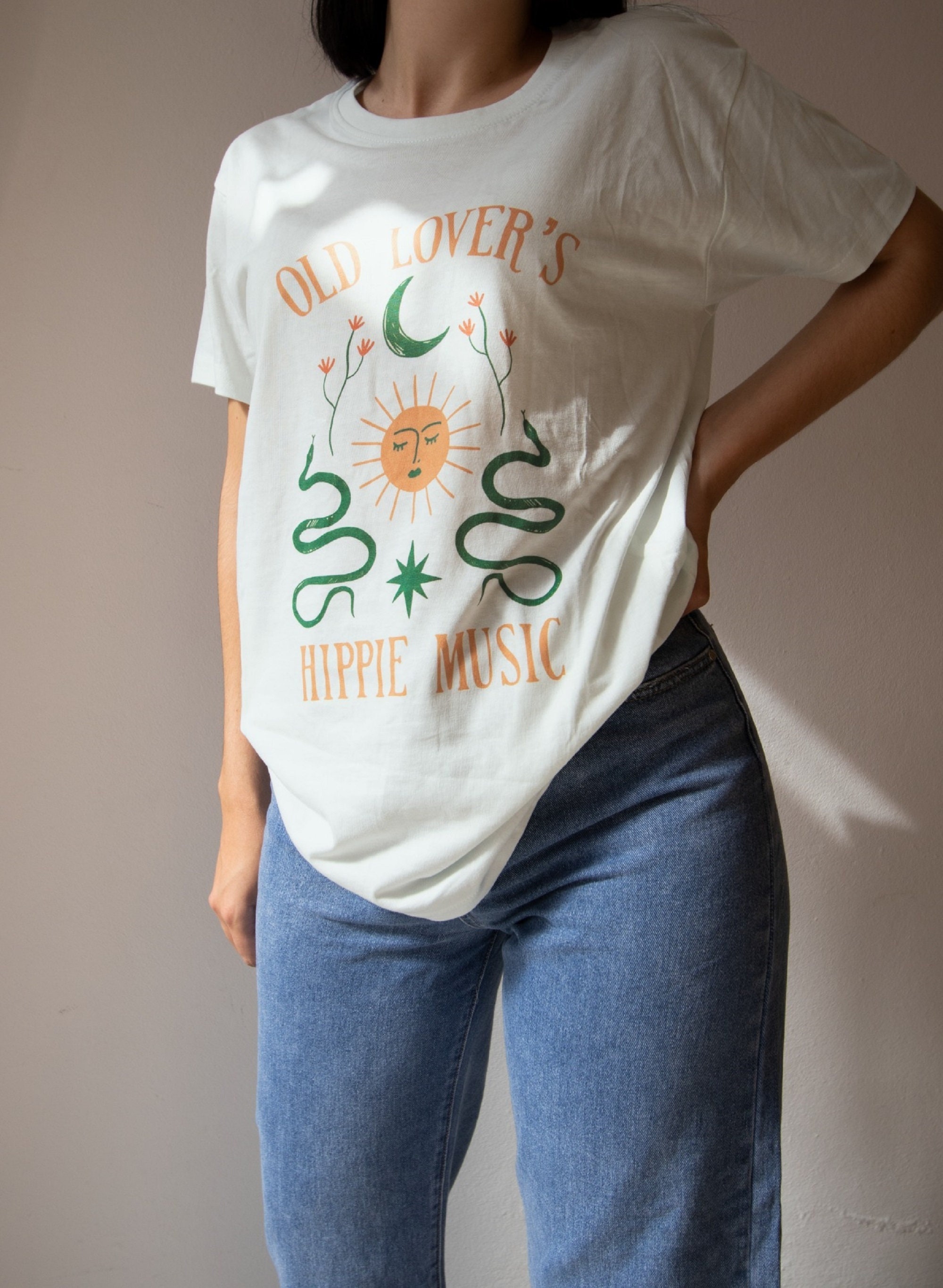 Old Lovers Hippie Music Unisex T-Shirt