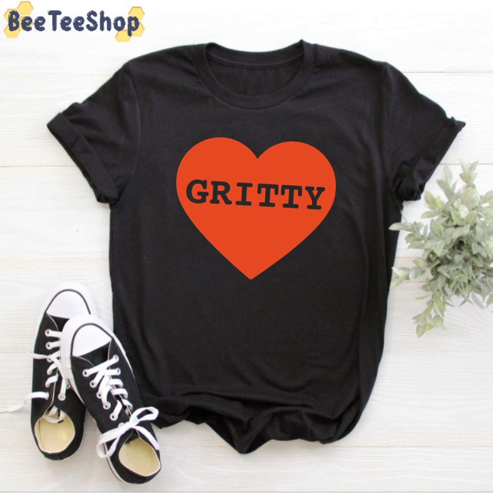 Orange Heart Gritty Philadelphia Flyers Hockey Unisex T-Shirt