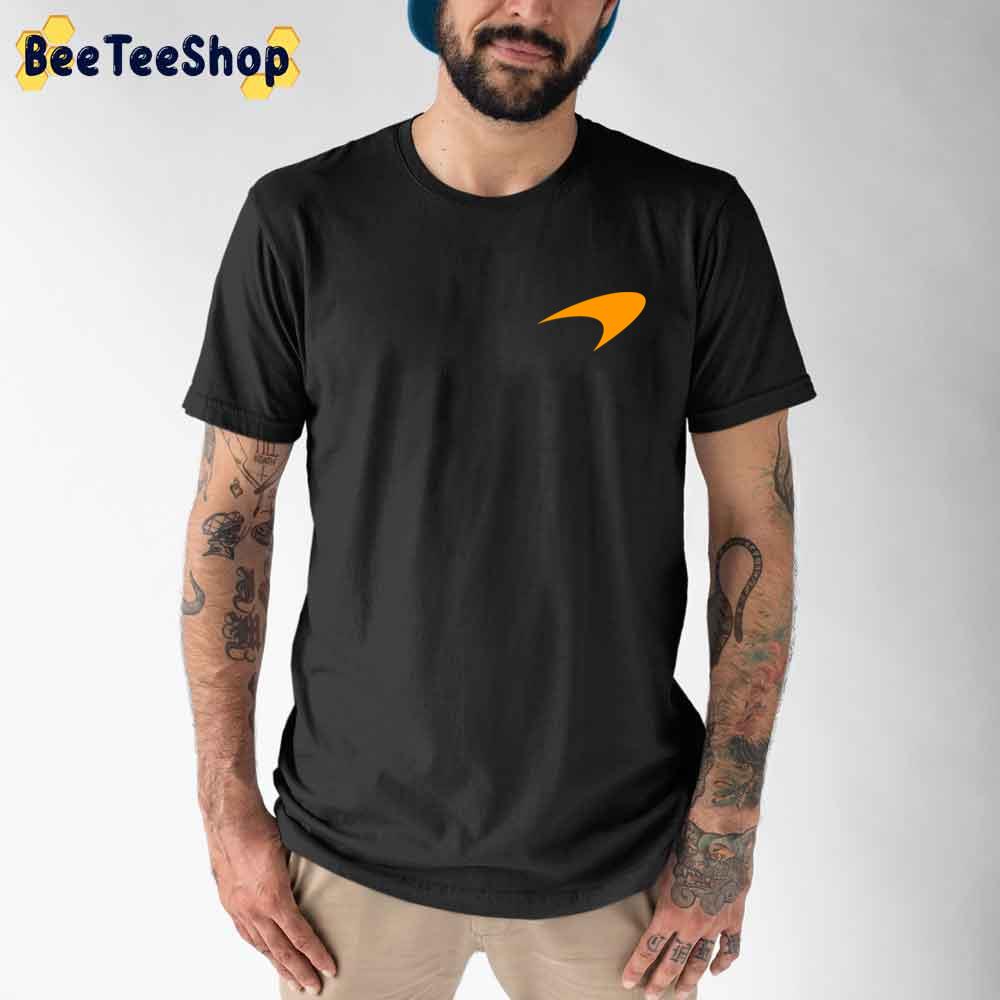 Orange Logo Mclaren Racing Unisex T-Shirt