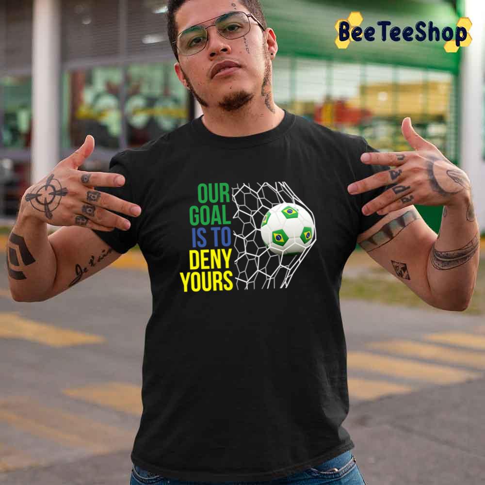 Our Goat Is To Deny Yours Soccer Lover Unisex T-Shirt