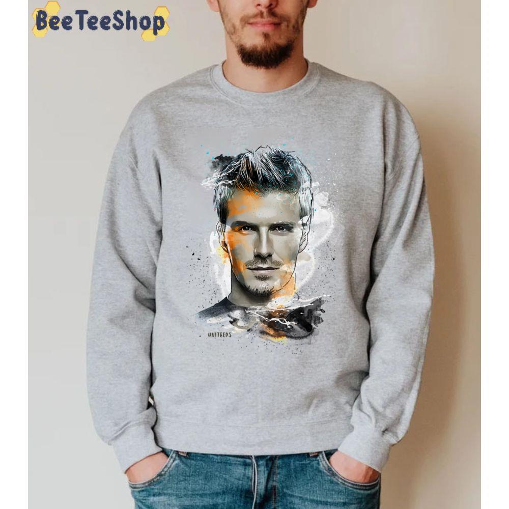 Painting David Beckham Football Unisex Sweatshirt