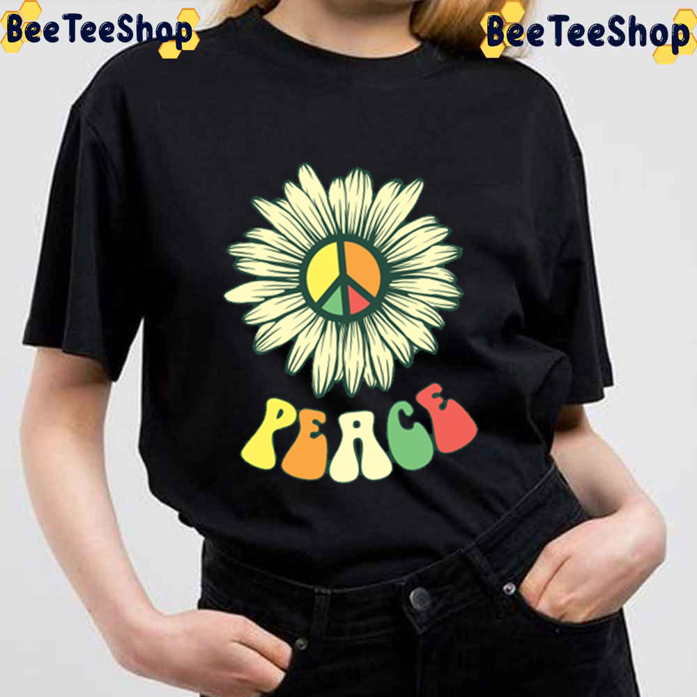 Peace Hippie Vintage Retro Disco Unisex T-Shirt