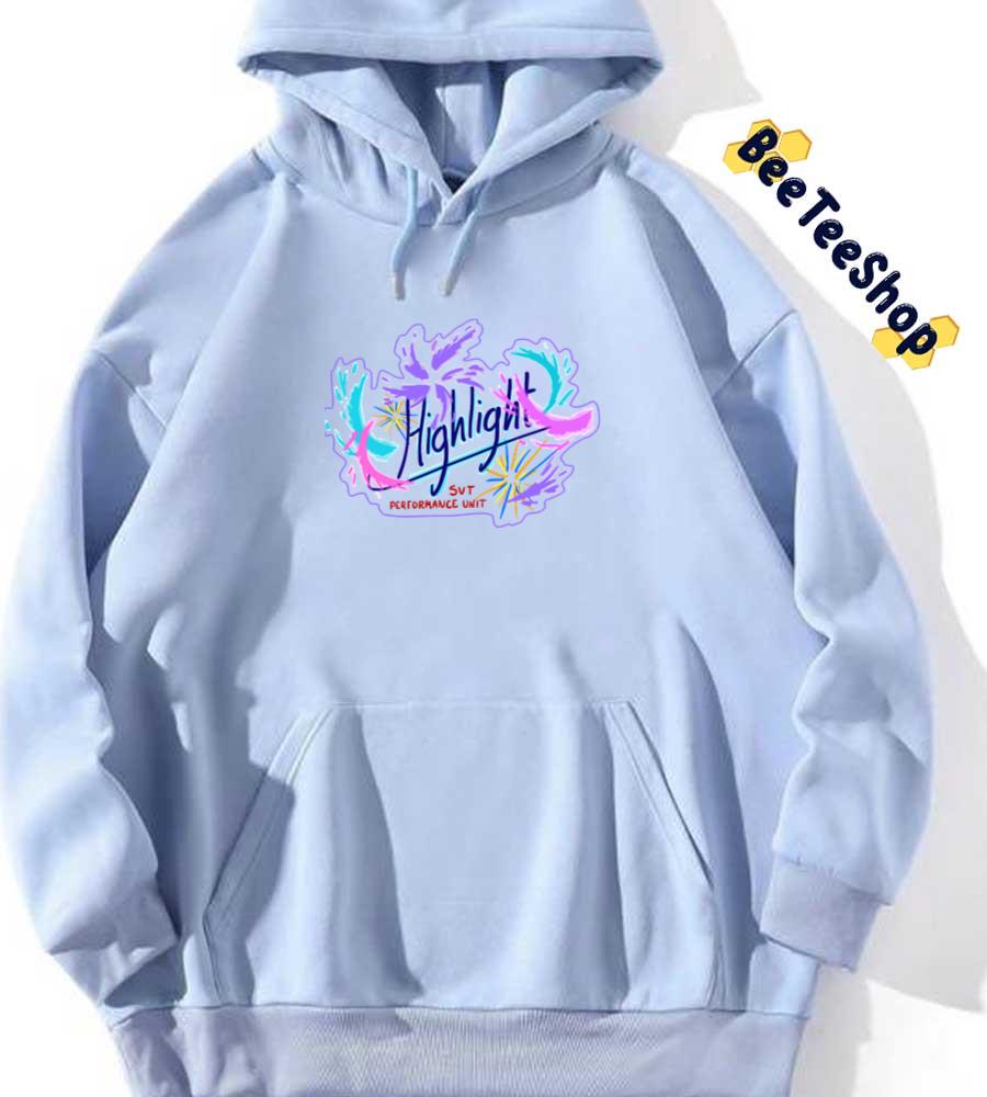 Performance Unit Highlight Sticker Art Seventeen Kpop Unisex Hoodie