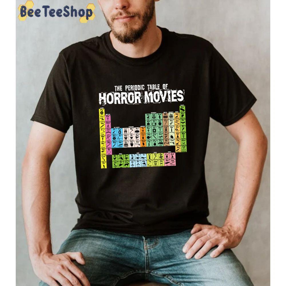 Periodic Table Of Horror Movies Unisex Sweatshirt