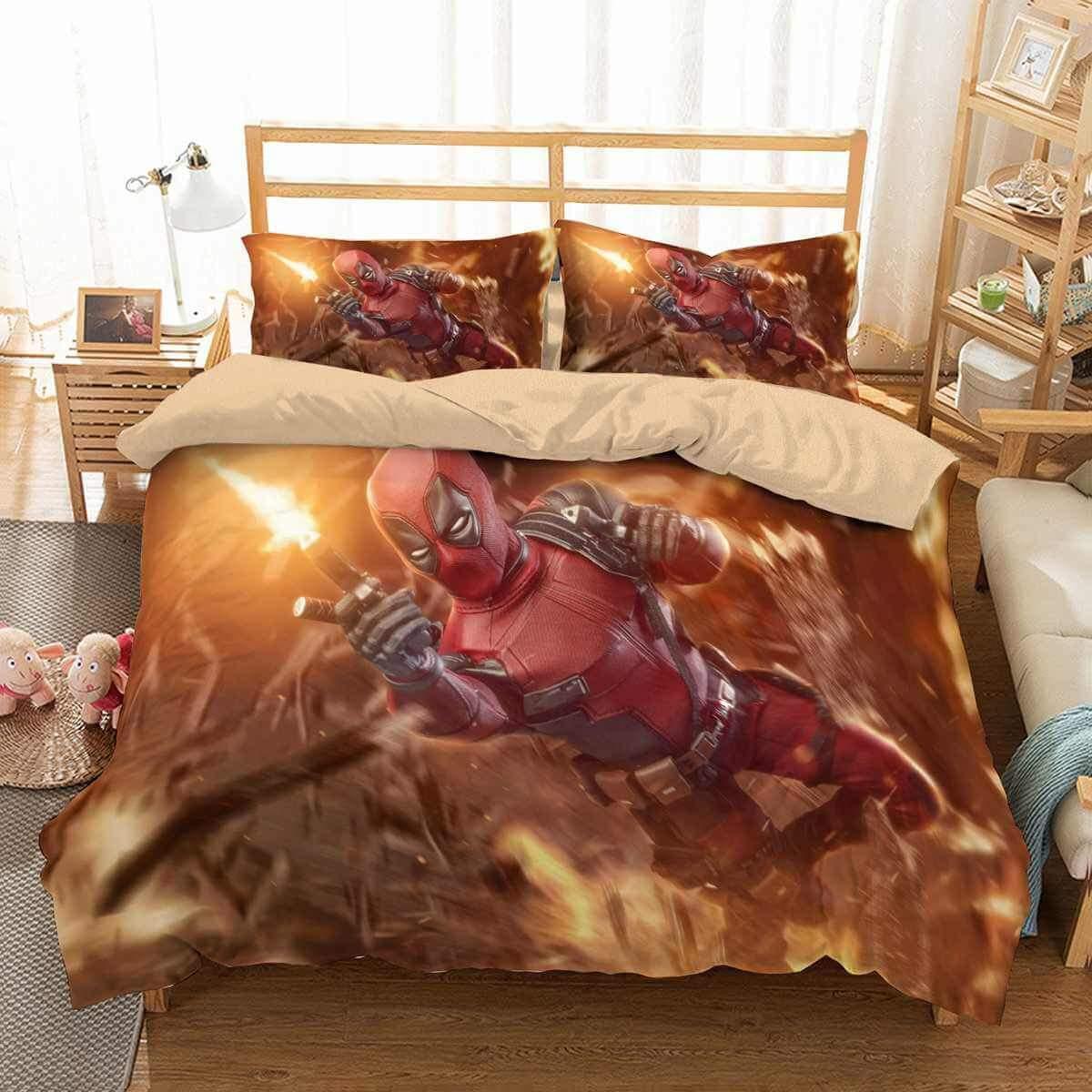 Pew Deadpool Bedding Set
