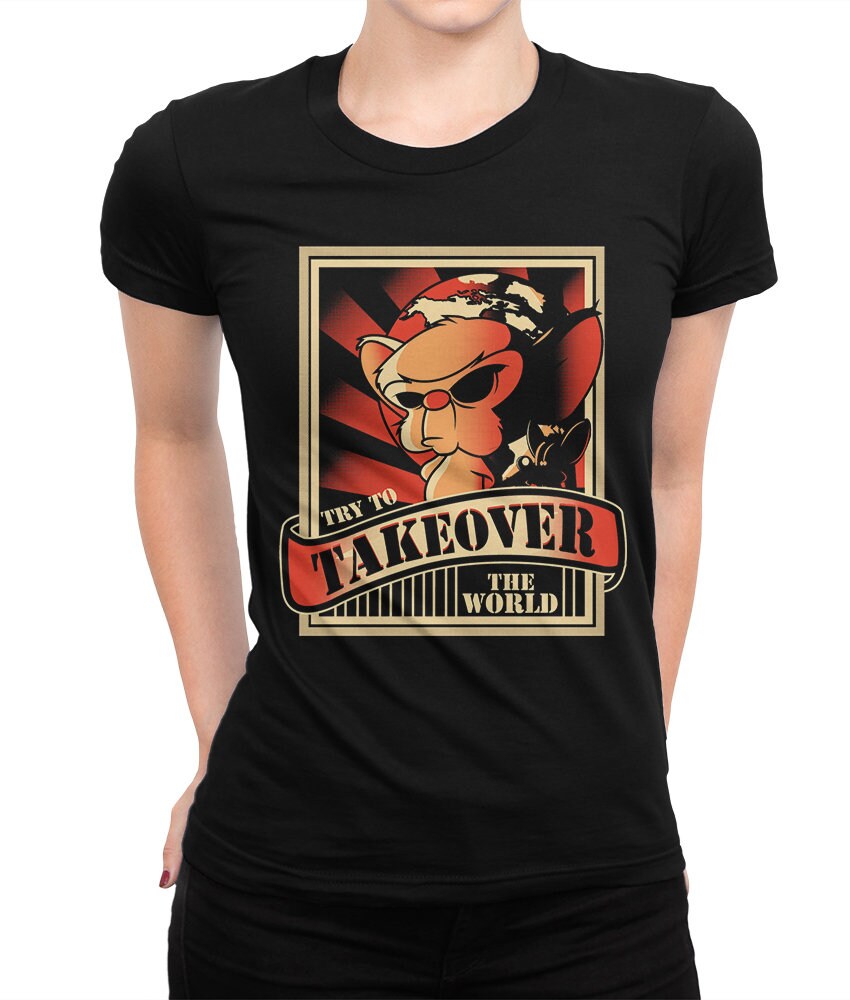 Pinky And The Brain Try To Takeover The World T-Shirt