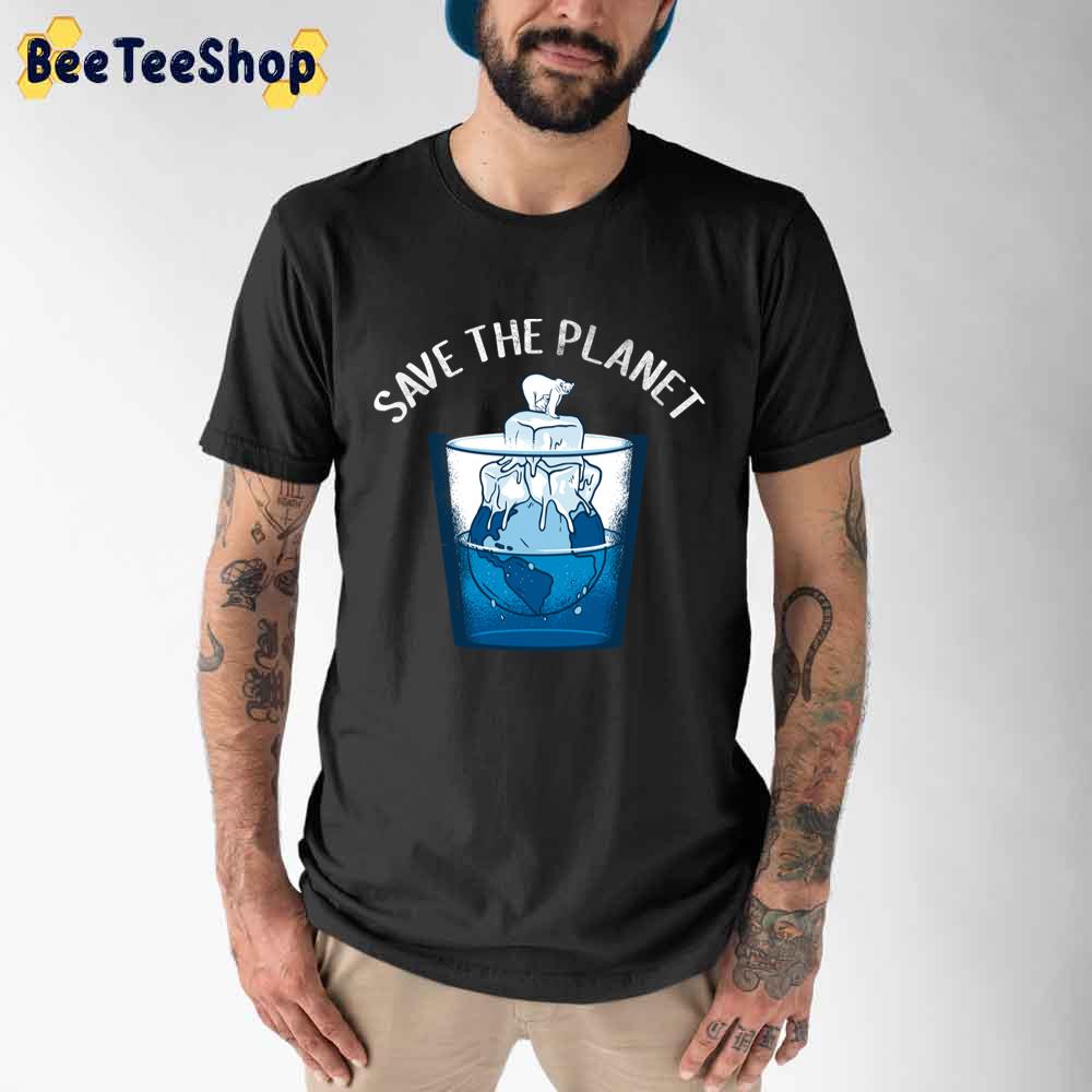 Polar Bear Climate Change Unisex T-Shirt