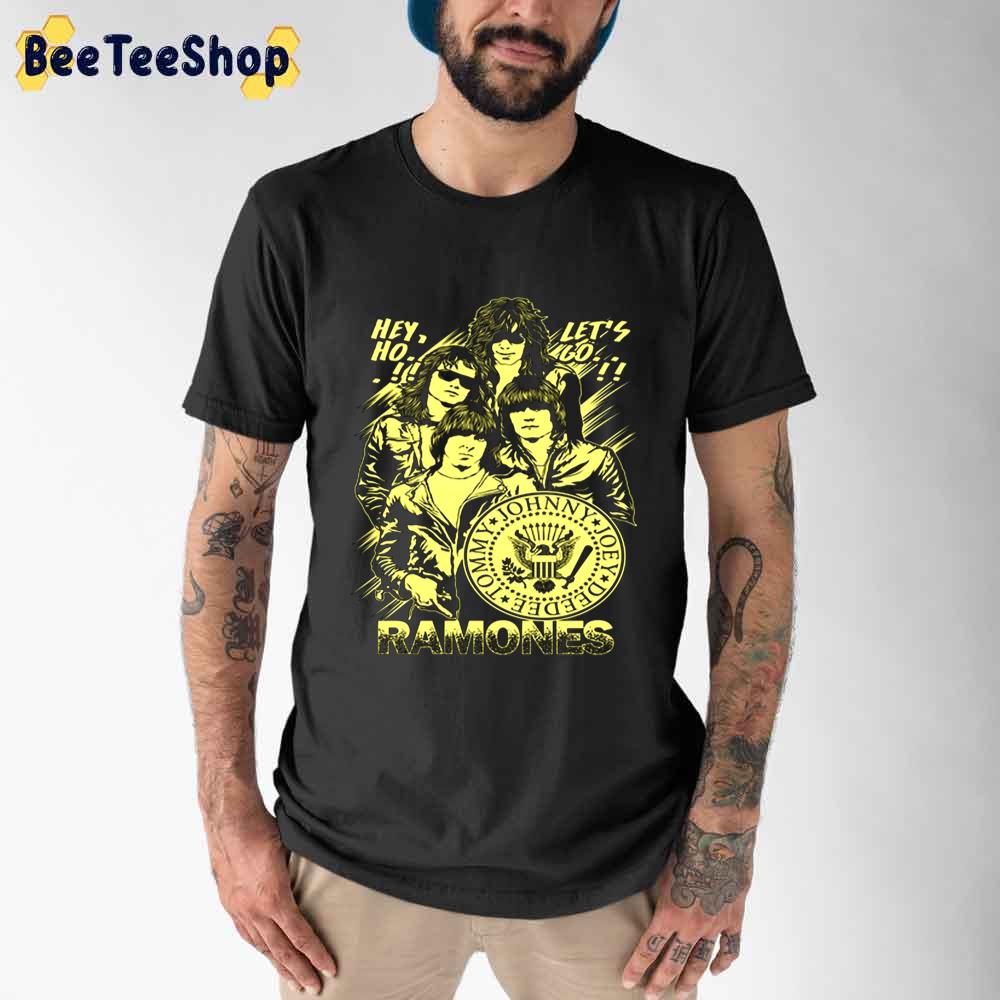 Popular Albums Hey Ho Let’s Go Ramones Unisex T-Shirt