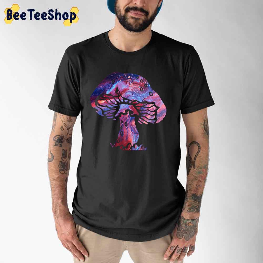 Psychedelic Mushroom Cosmic Yogurt Unisex T-Shirt