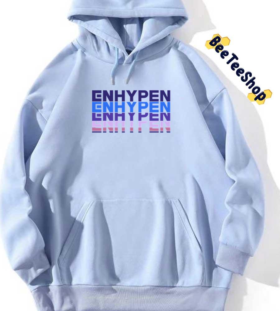 Purple Style Enhypen Kpop Unisex Hoodie