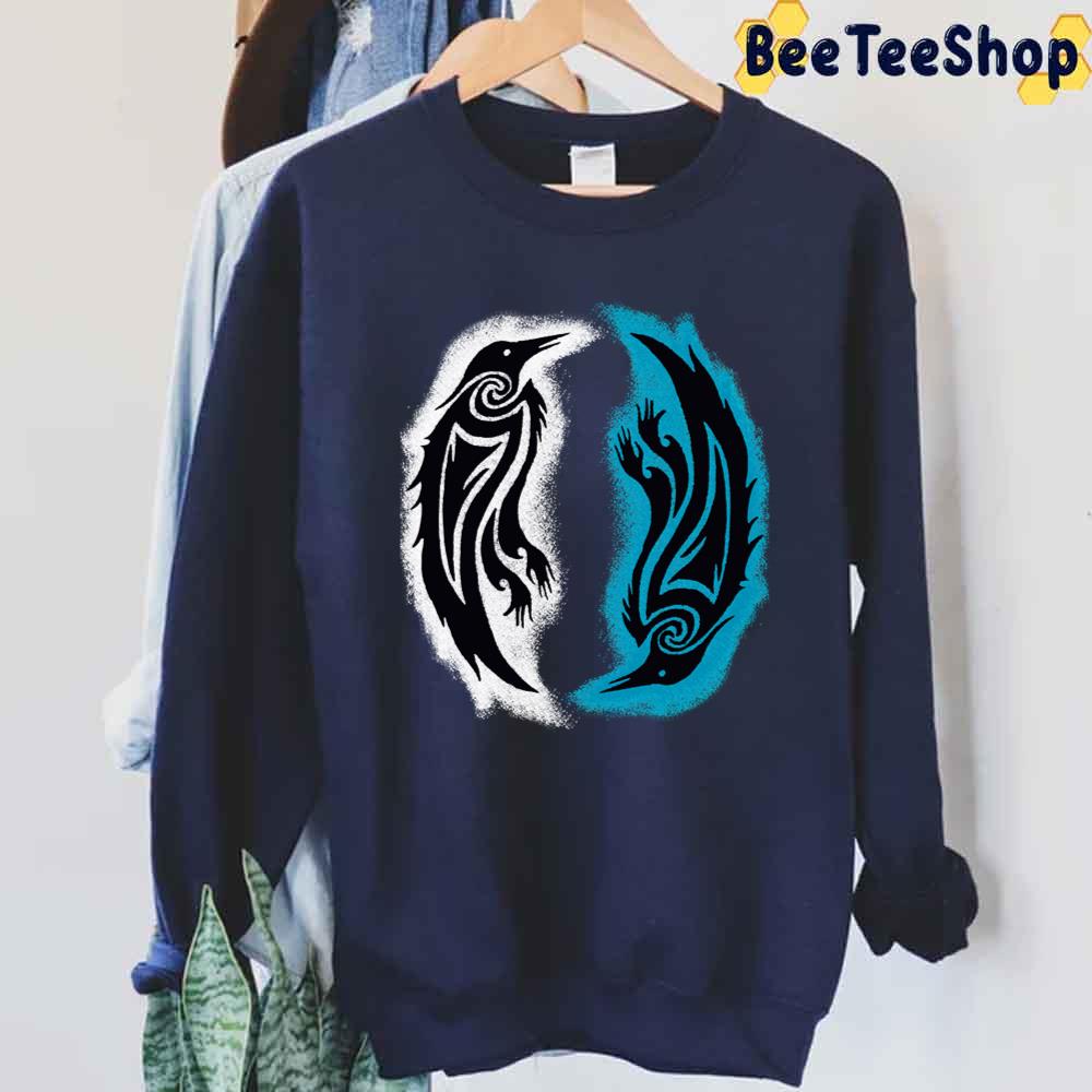 Ravens White And Blue Valhalla Game Unisex Sweatshirt