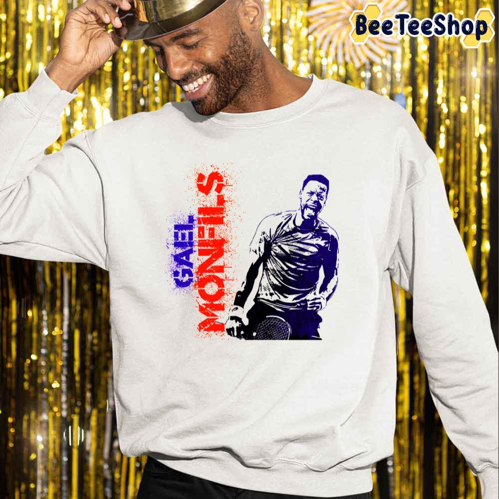 Red And Blue Geal Monfils Unisex Sweatshirt