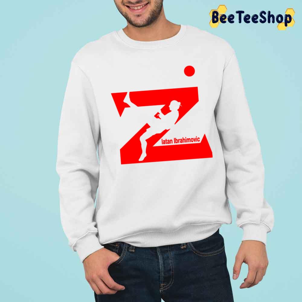 Red Design Zalatan Ibrahimovic Football Unisex Sweatshirt