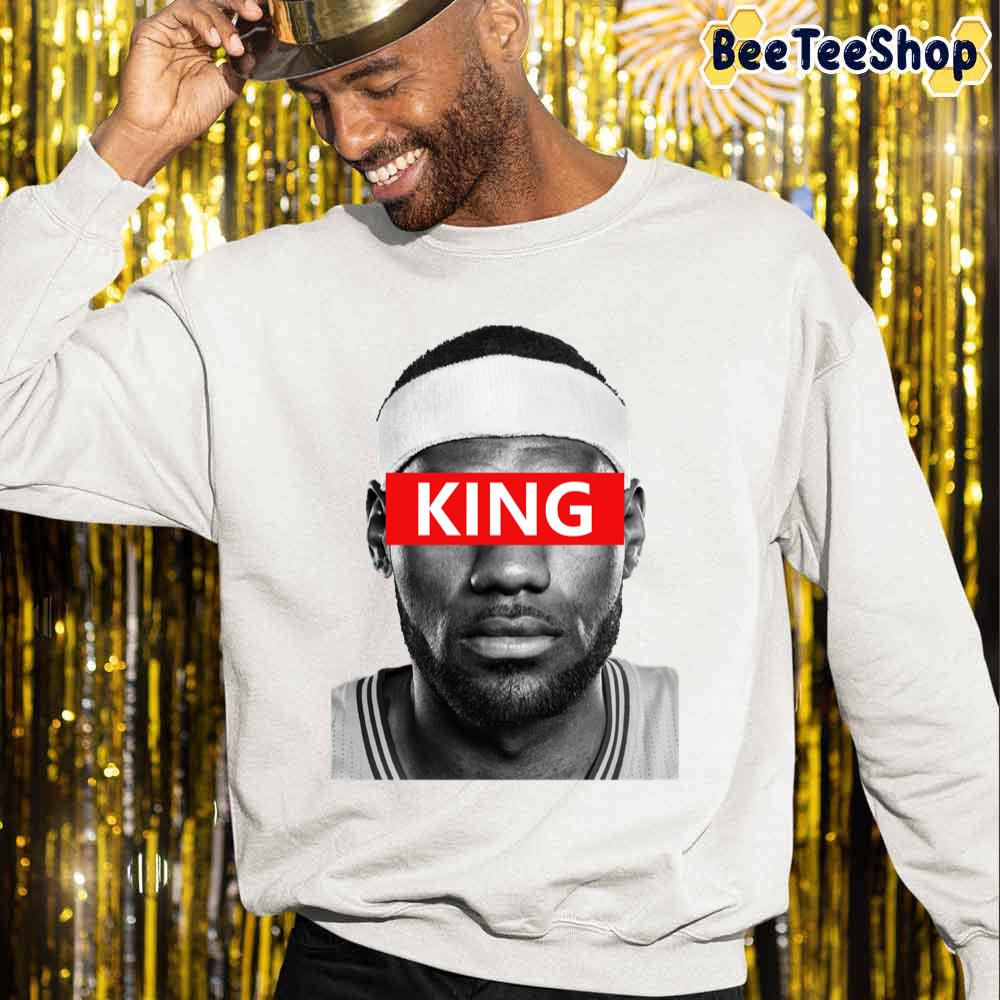 Red King Lebron James Basketball Sport Unisex Sweatshirt