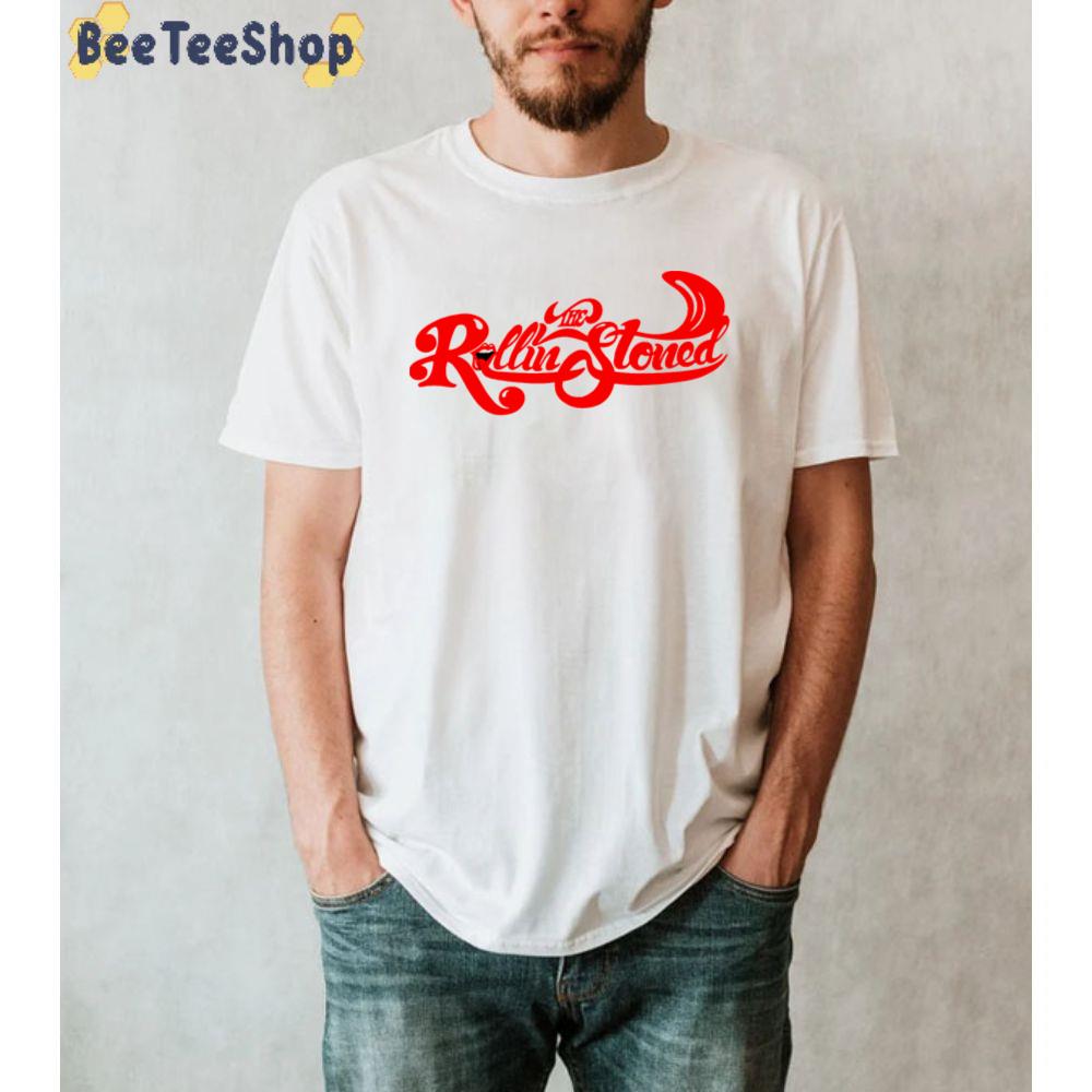 Red Logo The Rolling Stones Rock And Roll Unisex T-Shirt