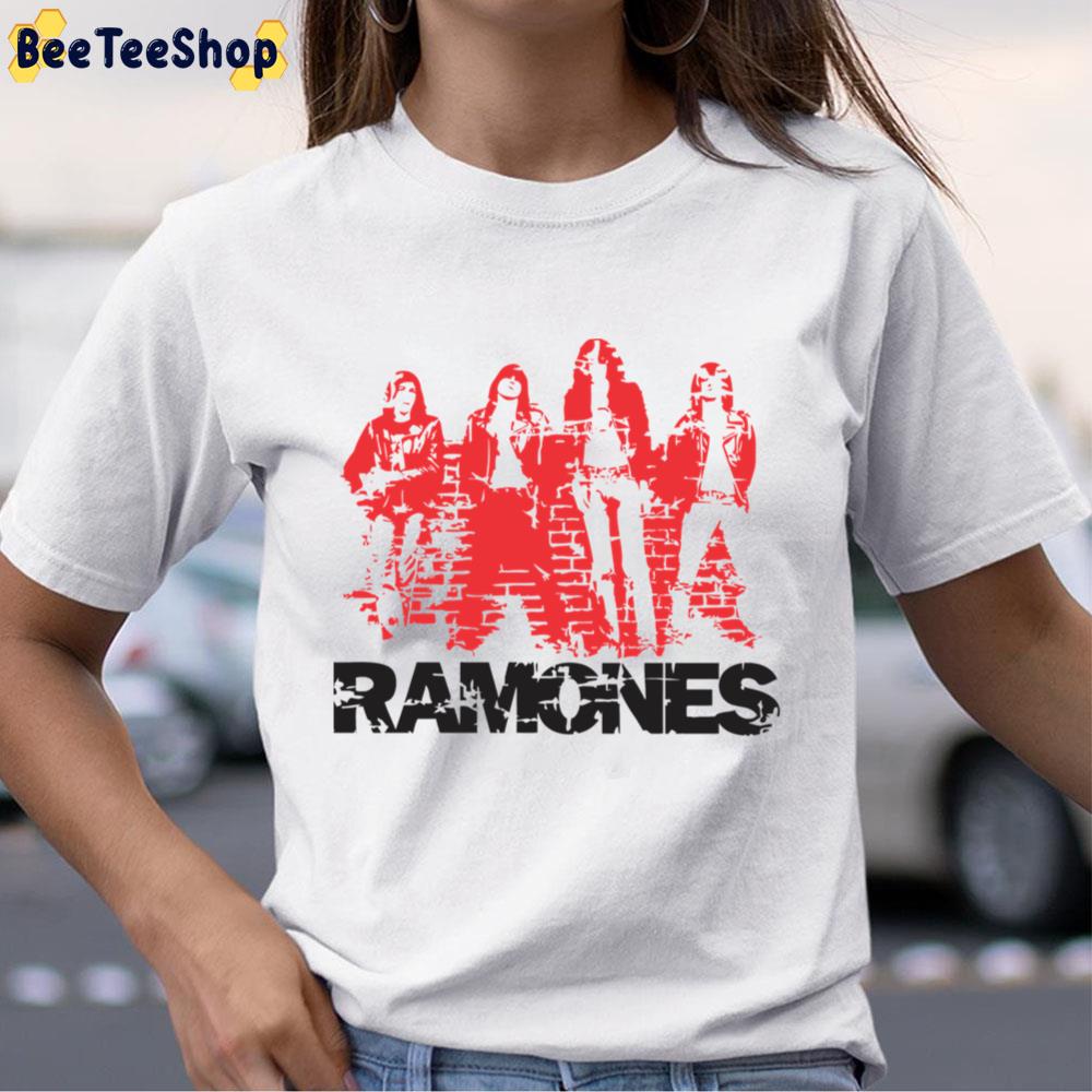 Red Stle In The Wall Ramones Unisex T-Shirt